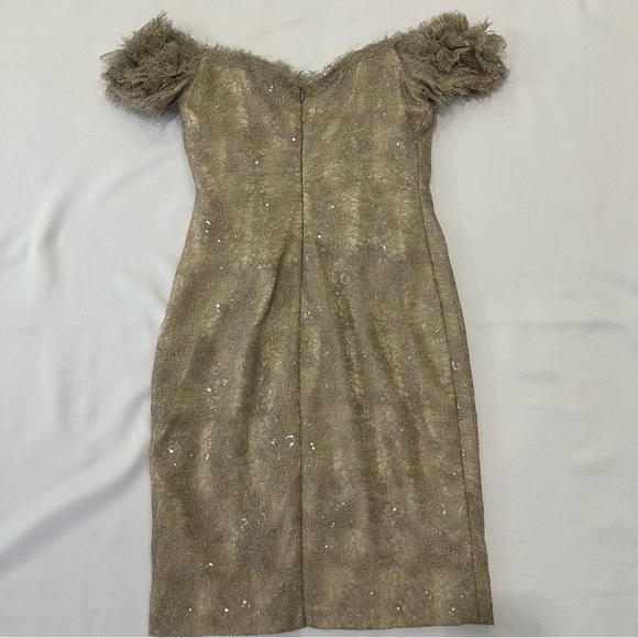 Rene Ruiz Custom Cocktail Dress Aprox Size 6 - Picture 3 of 16